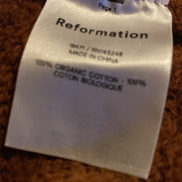 Reformation fuzzy wide leg pants - Picture 6 of 10